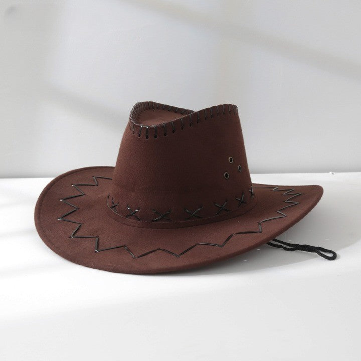 Western cowboy outdoor sun visor knight hat