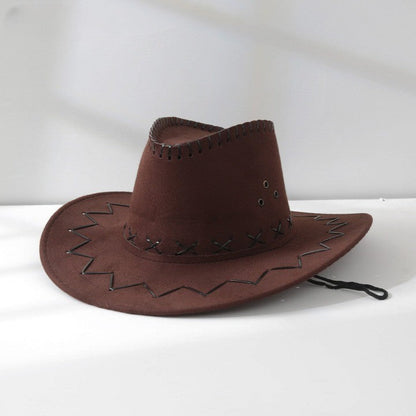 Western cowboy outdoor sun visor knight hat