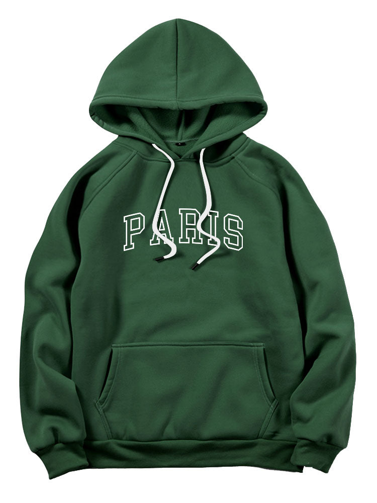 Paris Print Hoodie