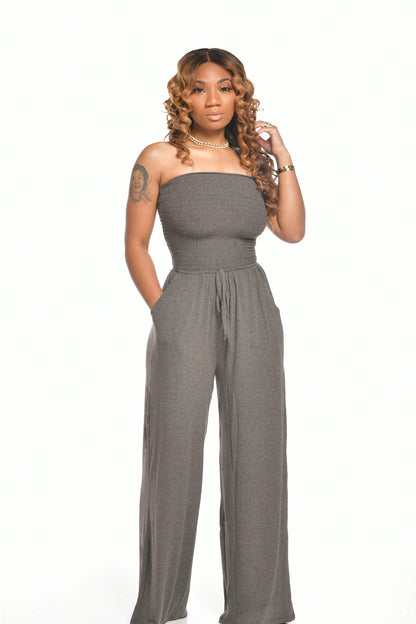 Céleste Off-Shoulder Jumpsuit
