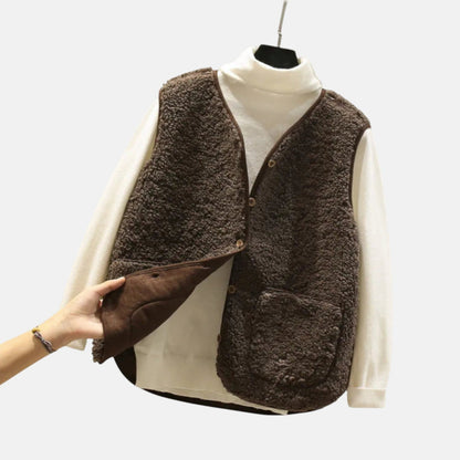 Moore | Cozy Fleece Vest