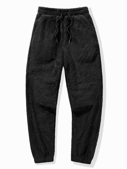 Basic Teddy Hoodie & Teddy Jogger Pants