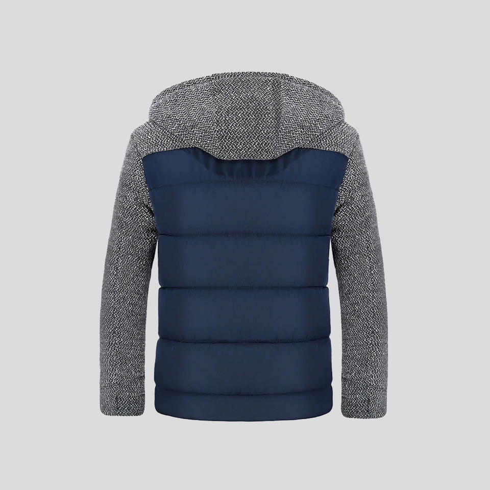 Charles | Quilted Winter Jacket with Hood