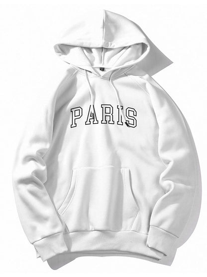 Paris Print Hoodie