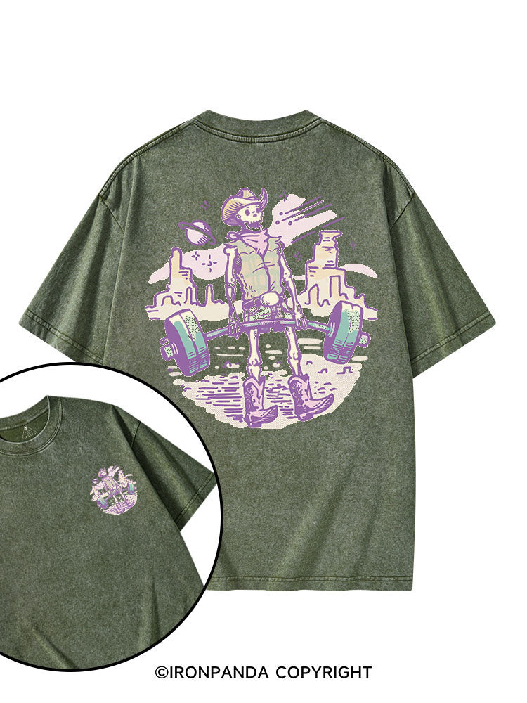 deadlift printed Gym Shirt