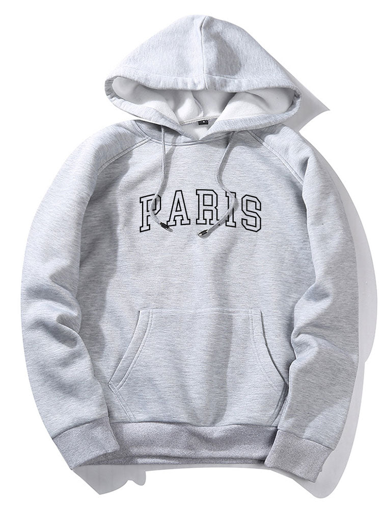 Paris Print Hoodie