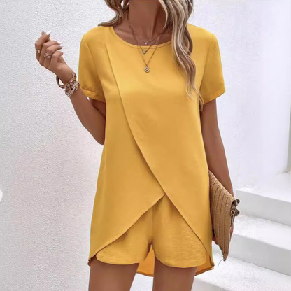 AMALIA – Elegant Summer Co-ord Lounge Set