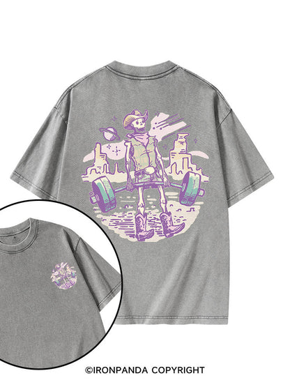 deadlift printed Gym Shirt