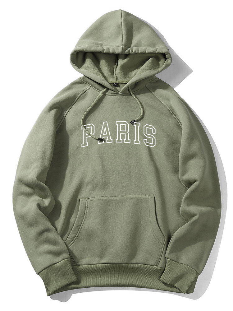 Paris Print Hoodie