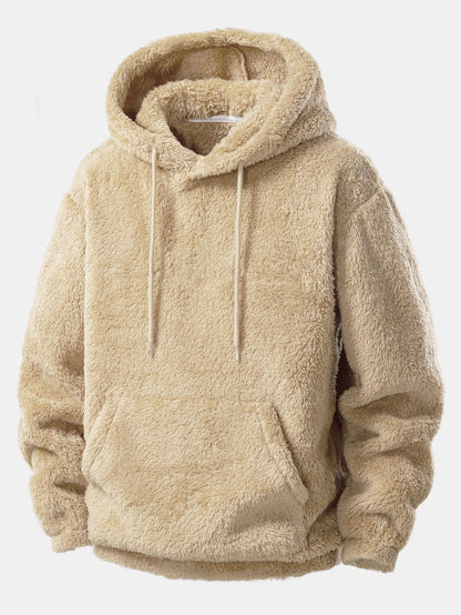 Basic Teddy Hoodie & Teddy Jogger Pants