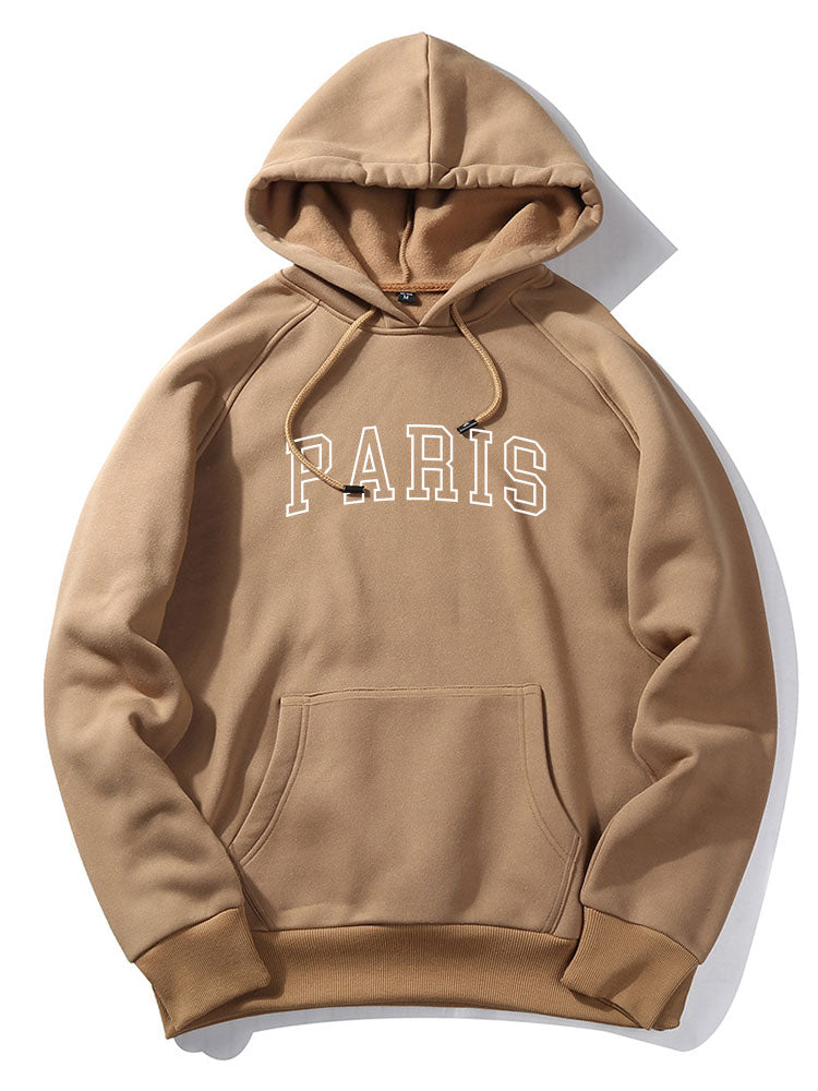 Paris Print Hoodie