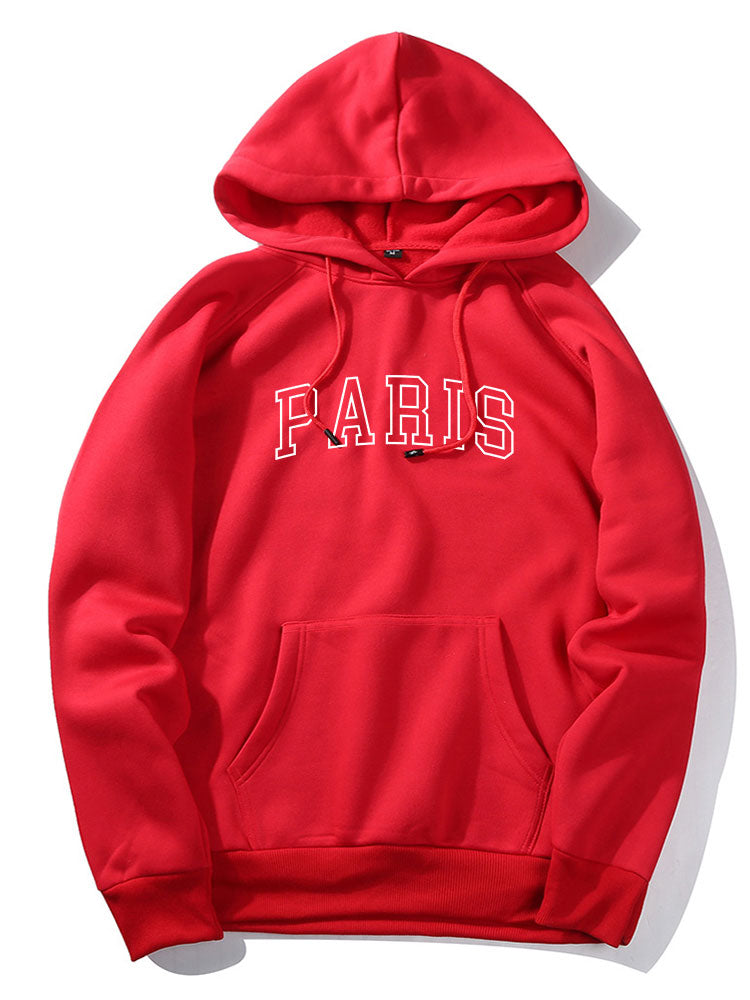 Paris Print Hoodie
