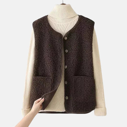 Moore | Cozy Fleece Vest