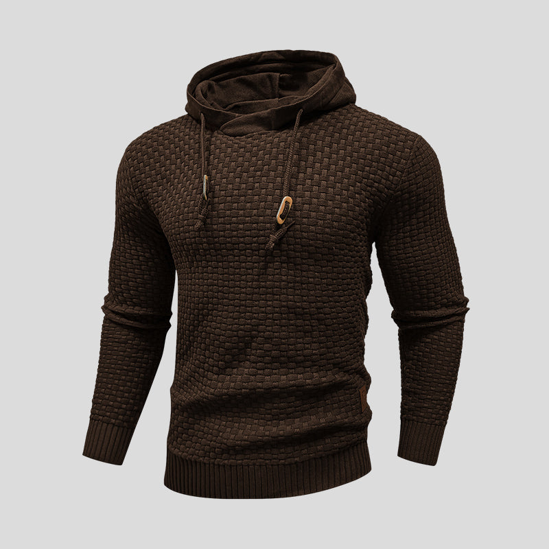 Marcel | Textured Hoodie