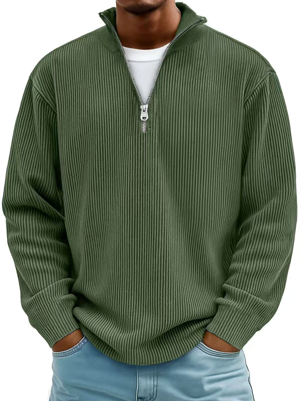 Christian | Stylish Half-Zip Sweater
