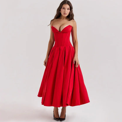 Emilia - Strapless Evening Dress