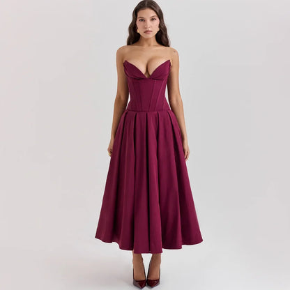 Emilia - Strapless Evening Dress