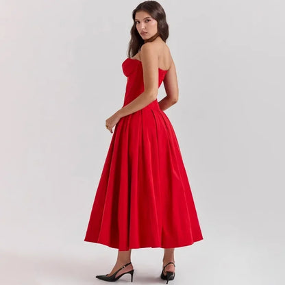 Emilia - Strapless Evening Dress