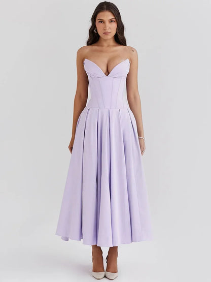 Emilia - Strapless Evening Dress