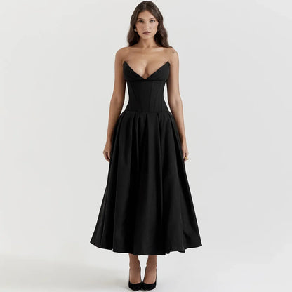 Emilia - Strapless Evening Dress