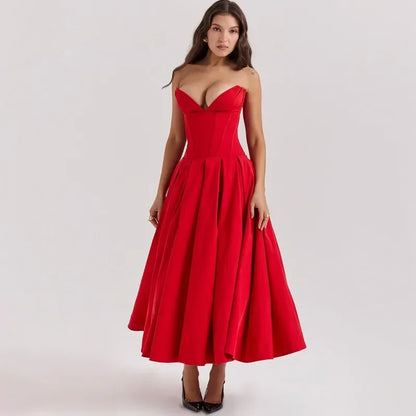 Emilia - Strapless Evening Dress