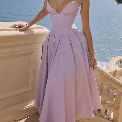 Emilia - Strapless Evening Dress