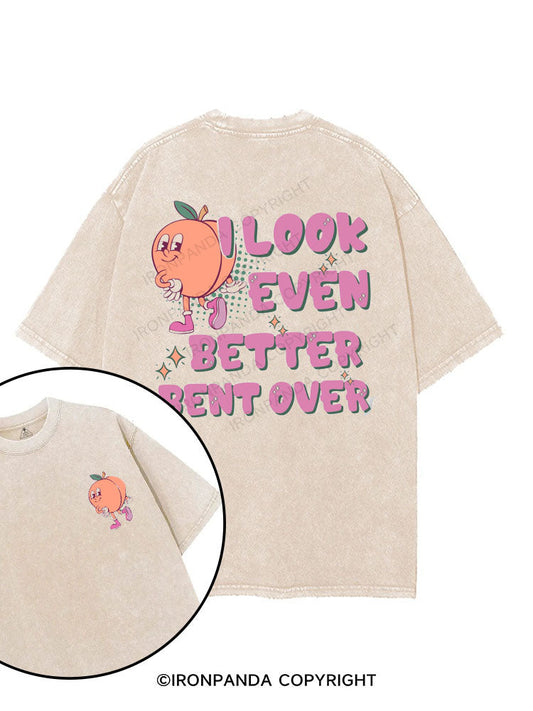 I look even better bent over printed Gym Shirt