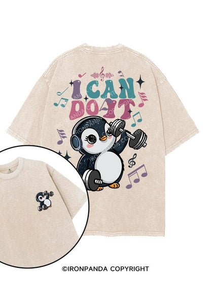 I can do it printed Gym Shirt
