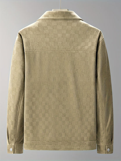 Shaviro - Checkered Suede Jacket