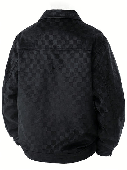 Shaviro - Checkered Suede Jacket